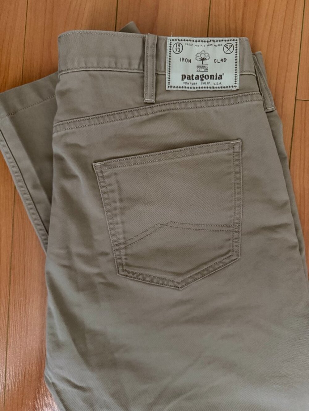 Men's Patagonia Khaki Pants, Size 36 (Shortened to 36x24)